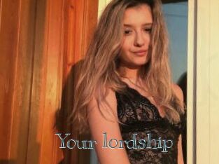 Your_lordship